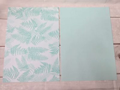 Designpapier Matt-Line -FARN- DIN A4